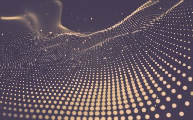 Soyut arka plan. Çokgen şekilli moleküller teknolojisi,