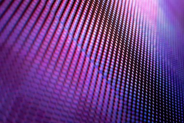 Closeup Led bulanık ekran. Led yumuşak odak arka plan. Soyut 