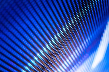 Closeup Led bulanık ekran. Led yumuşak odak arka plan. Soyut 