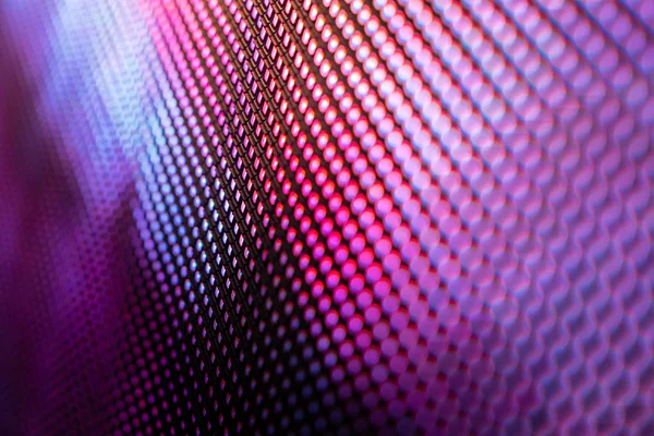 Närbild LED suddig skärm. LED mjuk fokus bakgrund. Abstrakt — Stockfoto