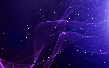 Bir parlayan ile koyu arka plan soyut dalgalar