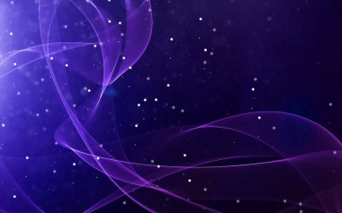 Bir parlayan ile koyu arka plan soyut dalgalar