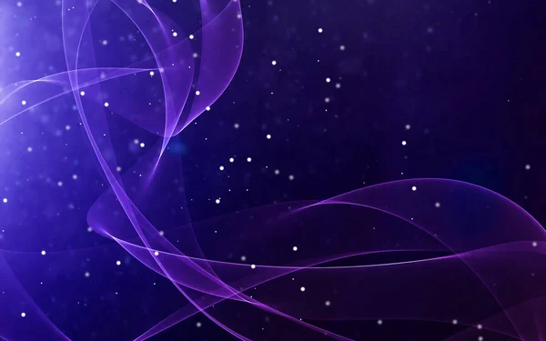 Bir parlayan ile koyu arka plan soyut dalgalar