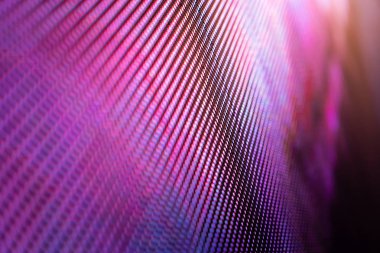 Closeup Led bulanık ekran. Led yumuşak odak arka plan. Soyut 