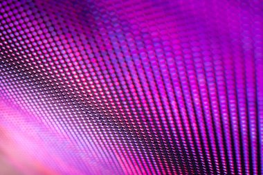 Closeup Led bulanık ekran. Led yumuşak odak arka plan. Soyut 