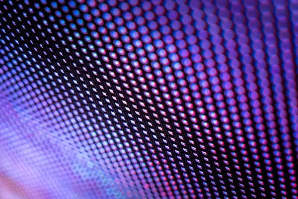 CloseUp LED blurred screen. LED soft focus background. abstract — Stock Photo, Image