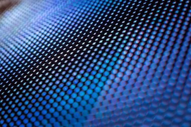 Closeup Led bulanık ekran. Led yumuşak odak arka plan. Soyut 