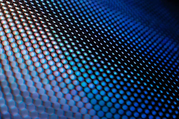 Closeup Led bulanık ekran. Led yumuşak odak arka plan. Soyut 