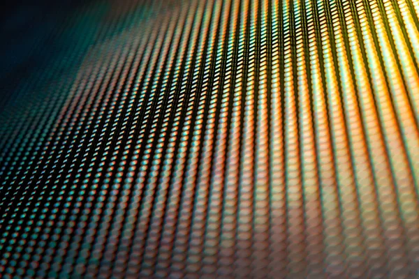 CloseUp LED blurred screen. LED soft focus background. abstract