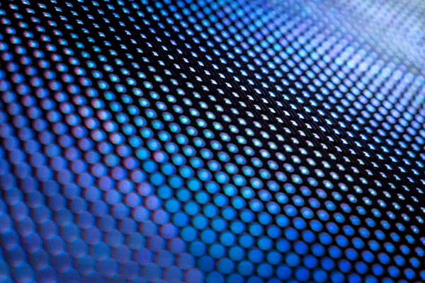 CloseUp LED blurred screen. LED soft focus background. abstract