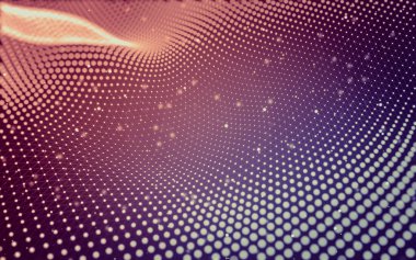 Soyut arka plan. Çokgen şekilli moleküller teknolojisi,