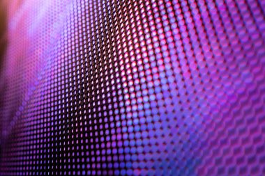 Closeup Led bulanık ekran. Led yumuşak odak arka plan. Soyut 