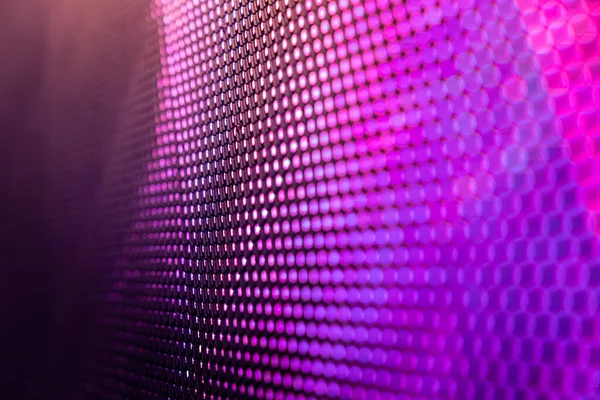Closeup Led bulanık ekran. Led yumuşak odak arka plan. Soyut 