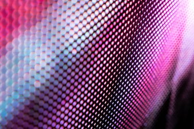 Closeup Led bulanık ekran. Led yumuşak odak arka plan. Soyut 