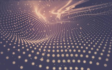 Soyut arka plan. Çokgen şekilli moleküller teknolojisi,