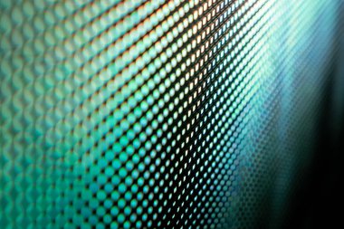 Closeup Led bulanık ekran. Led yumuşak odak arka plan. Soyut 