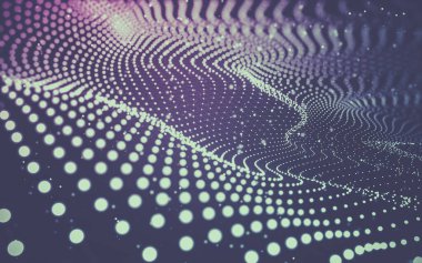 Soyut arka plan. Çokgen şekilli moleküller teknolojisi,