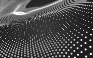 Soyut arka plan. Çokgen şekilli moleküller teknolojisi,