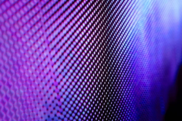 CloseUp LED blurred screen. LED soft focus background. abstract