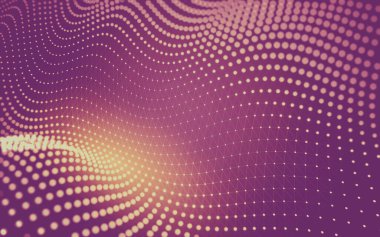 Soyut arka plan. Çokgen şekilli moleküller teknolojisi,