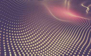 Soyut arka plan. Çokgen şekilli moleküller teknolojisi,