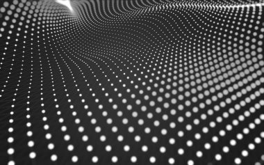 Soyut arka plan. Çokgen şekilli moleküller teknolojisi,