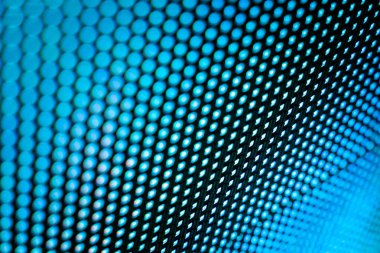 Closeup Led bulanık ekran. Led yumuşak odak arka plan. Soyut 