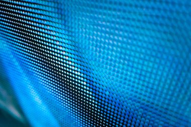 Closeup Led bulanık ekran. Led yumuşak odak arka plan. Soyut 