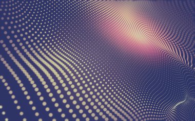 Soyut arka plan. Çokgen şekilli moleküller teknolojisi,