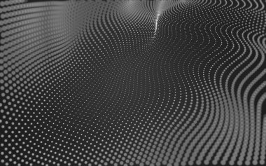 Soyut arka plan. Çokgen şekilli moleküller teknolojisi,