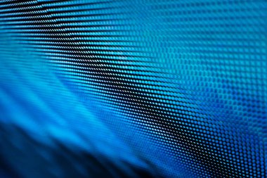 Closeup Led bulanık ekran. Led yumuşak odak arka plan. Soyut 