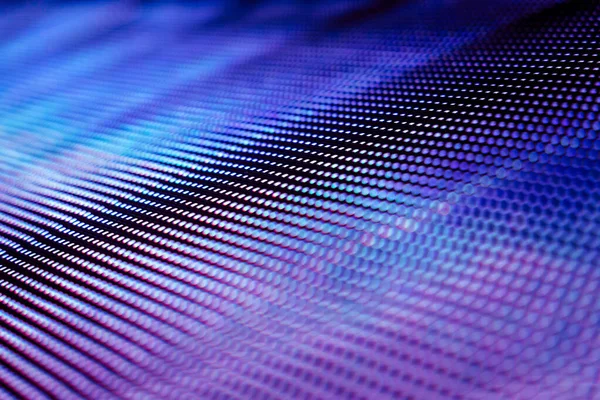 CloseUp LED blurred screen. LED soft focus background. abstract — Stock Photo, Image