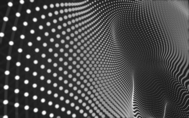 Soyut arka plan. Çokgen şekilli moleküller teknolojisi,