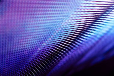 Closeup Led bulanık ekran. Led yumuşak odak arka plan. Soyut 