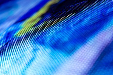 Closeup Led bulanık ekran. Led yumuşak odak arka plan. Soyut 