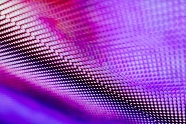 Closeup Led bulanık ekran. Led yumuşak odak arka plan. Soyut 