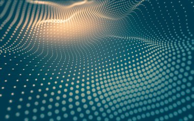 Soyut arka plan. Çokgen şekilli moleküller teknolojisi,