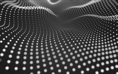 Soyut arka plan. Çokgen şekilli moleküller teknolojisi,