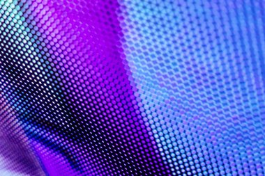 Closeup Led bulanık ekran. Led yumuşak odak arka plan. Soyut 
