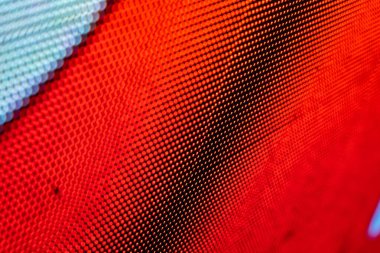 Closeup Led bulanık ekran. Led yumuşak odak arka plan. Soyut 