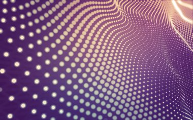 Soyut arka plan. Çokgen şekilli moleküller teknolojisi,