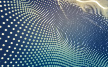 Soyut arka plan. Çokgen şekilli moleküller teknolojisi,