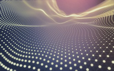 Soyut arka plan. Çokgen şekilli moleküller teknolojisi,