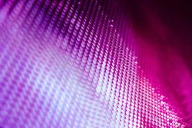 Yakın plan LED bulanık ekran. LED yumuşak odak arkaplanı. Tasarım için soyut arkaplan ideali.