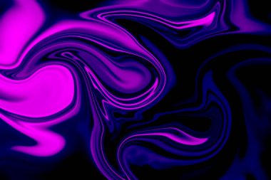 Renkli sıvı kalemin soyut arkaplanı. Sıvı akriliğin soyut dokusu.