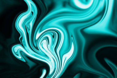 Renkli sıvı kalemin soyut arkaplanı. Sıvı akriliğin soyut dokusu.