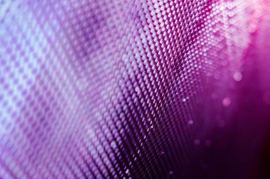 Yakın plan LED bulanık ekran. LED yumuşak odak arkaplanı. Tasarım için soyut arkaplan ideali.