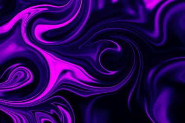 Renkli sıvı kalemin soyut arkaplanı. Sıvı akriliğin soyut dokusu.