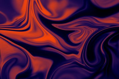 Renkli sıvı kalemin soyut arkaplanı. Sıvı akriliğin soyut dokusu.