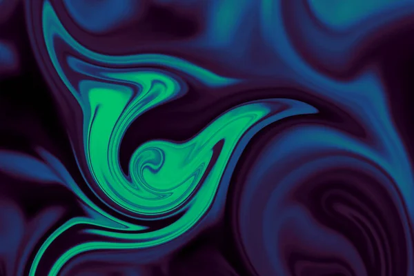 彩色液体衬里的抽象背景 丙烯酸液体的抽象纹理 — 图库照片